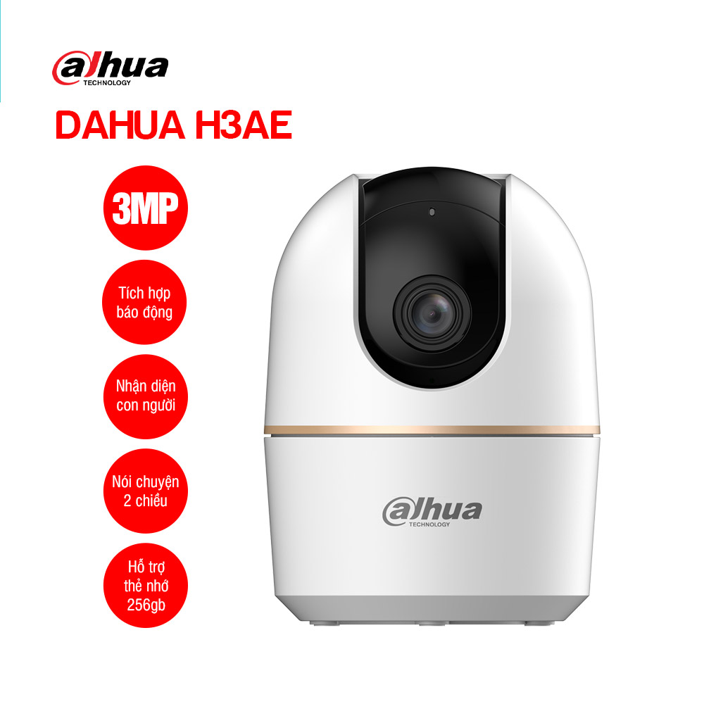 Camera IP PT Wifi 3.0MP DAHUA DH-H3AE