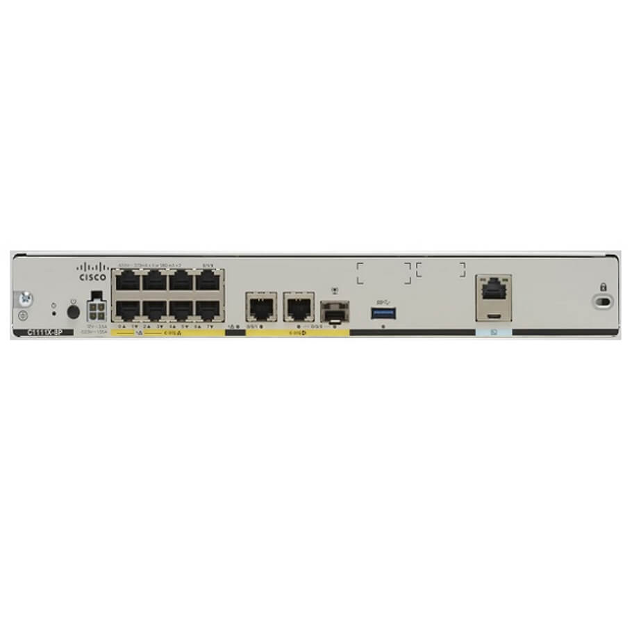 Cisco C1111X-8P ISR 1100 8 Ports Dual GE WAN Ethernet Router