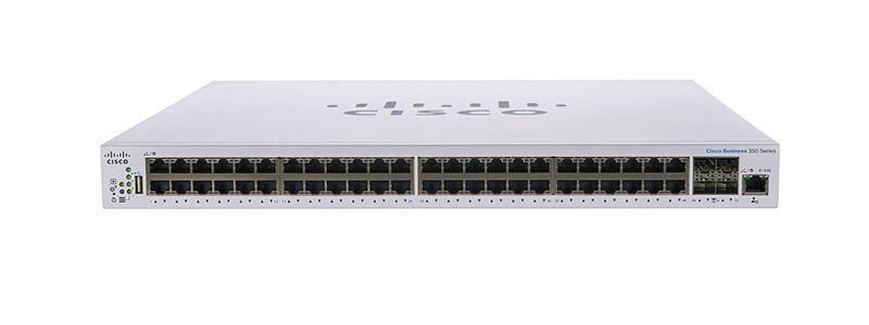 CBS350-48T-4G-EU Cisco Business 350 Series 48X10/100/1000 ports.